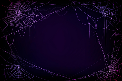 Spiderweb Halloween Background