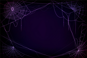 Spiderweb Halloween Background
