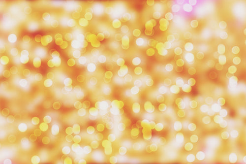 Gold Sparkle Abstract Bokeh Background
