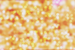 Gold Sparkle Abstract Bokeh Background