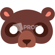 Load image into Gallery viewer, Bear Mask 1