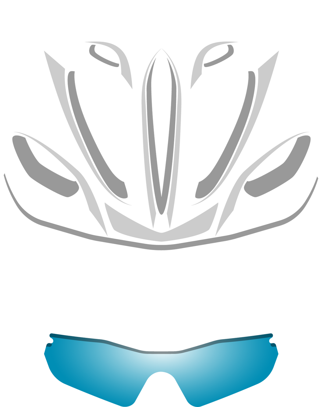 Bicycle Helmet and Glasses