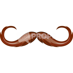 Brown Mustache 3