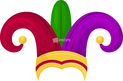 Colorful Jester Hat