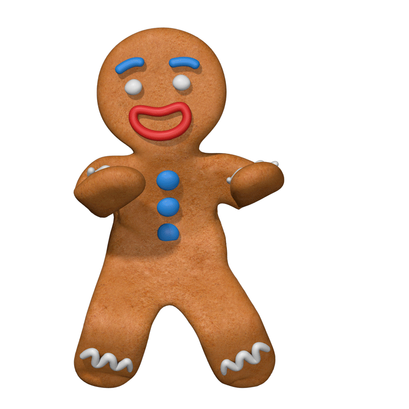 Dancing Gingerbread Man
