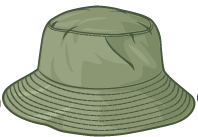 Green Fishing Hat