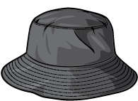 Grey Fishing Hat