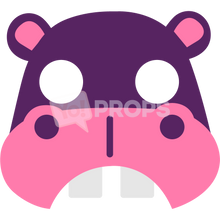 Load image into Gallery viewer, Hippo Mask 3