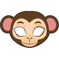 Load image into Gallery viewer, Monkey Mask 3