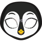 Load image into Gallery viewer, Penguin Mask