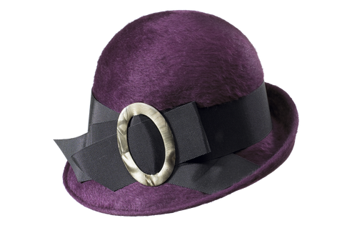 Purple 20's Hat
