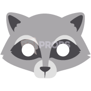Load image into Gallery viewer, Raccoon Mask 1