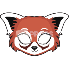 Red Panda Mask