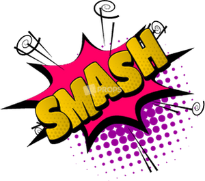 "Smash" Comic Speech Bubble