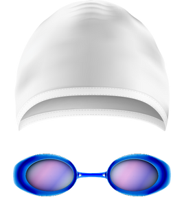 Swimmers Cap & Goggles