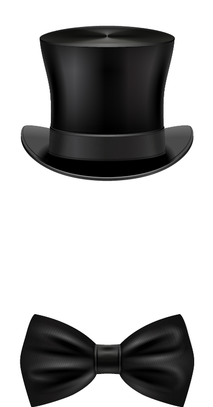 Top Hat and Bowtie