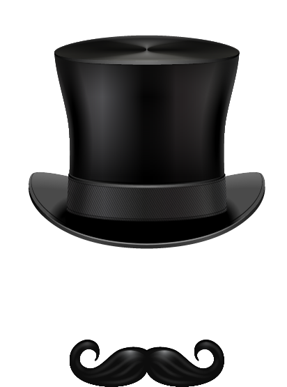 Top Hat and Mustache
