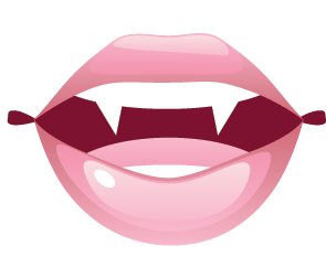 Vampire Pink Lips