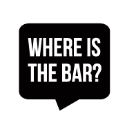 Where's the Bar? Speech Bubble