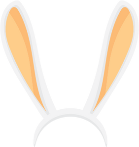 White Bunny Ears 2