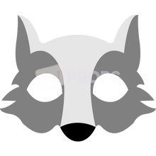 Load image into Gallery viewer, Wolf Mask 2