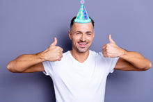 Load image into Gallery viewer, Blue Party Hat
