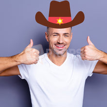 Load image into Gallery viewer, Brown Cowboy Hat