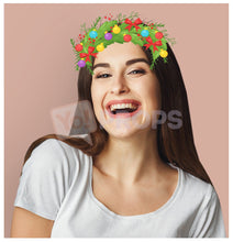 Load image into Gallery viewer, Christmas Wreath Hat