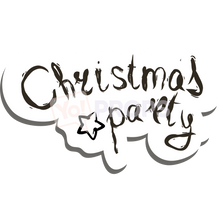 Load image into Gallery viewer, Christmas Party Speech Bubble