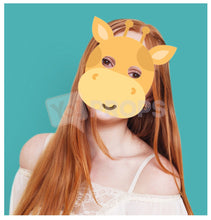 Load image into Gallery viewer, Giraffe Mask