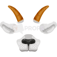 Load image into Gallery viewer, Goat Mask
