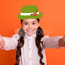 Load image into Gallery viewer, Green Christmas Hat