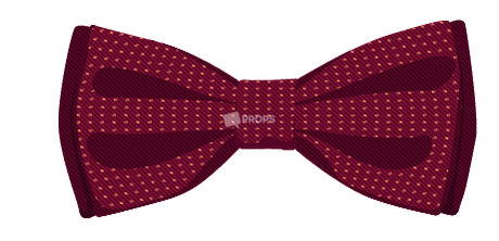 Red Dotted Bowtie