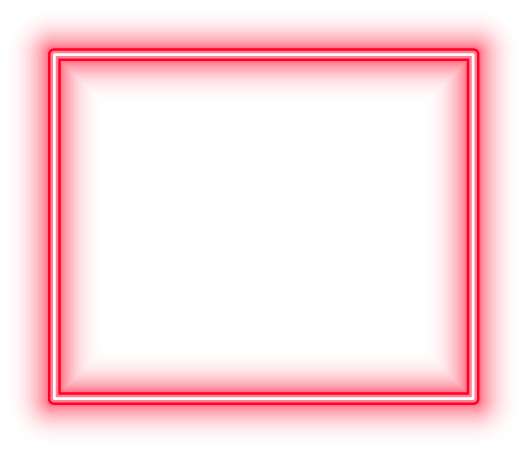 Red Neon Rectangle