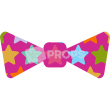 Load image into Gallery viewer, Pink Star Bowtie