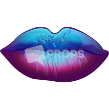 Load image into Gallery viewer, Blue and Purple Lips