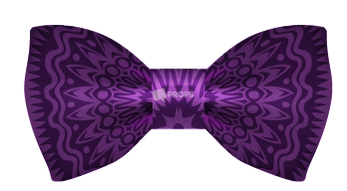 Funky Purple Bowtie