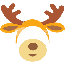 Load image into Gallery viewer, Reindeer Mask