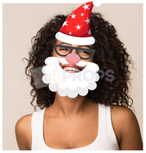 Load image into Gallery viewer, Santa Mask 2