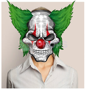 Scary Clown Head