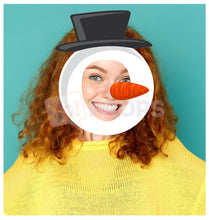 Load image into Gallery viewer, Snowman Mask