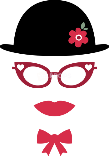 Valentine's Day Woman Mask